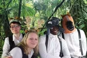 green screen photo booth