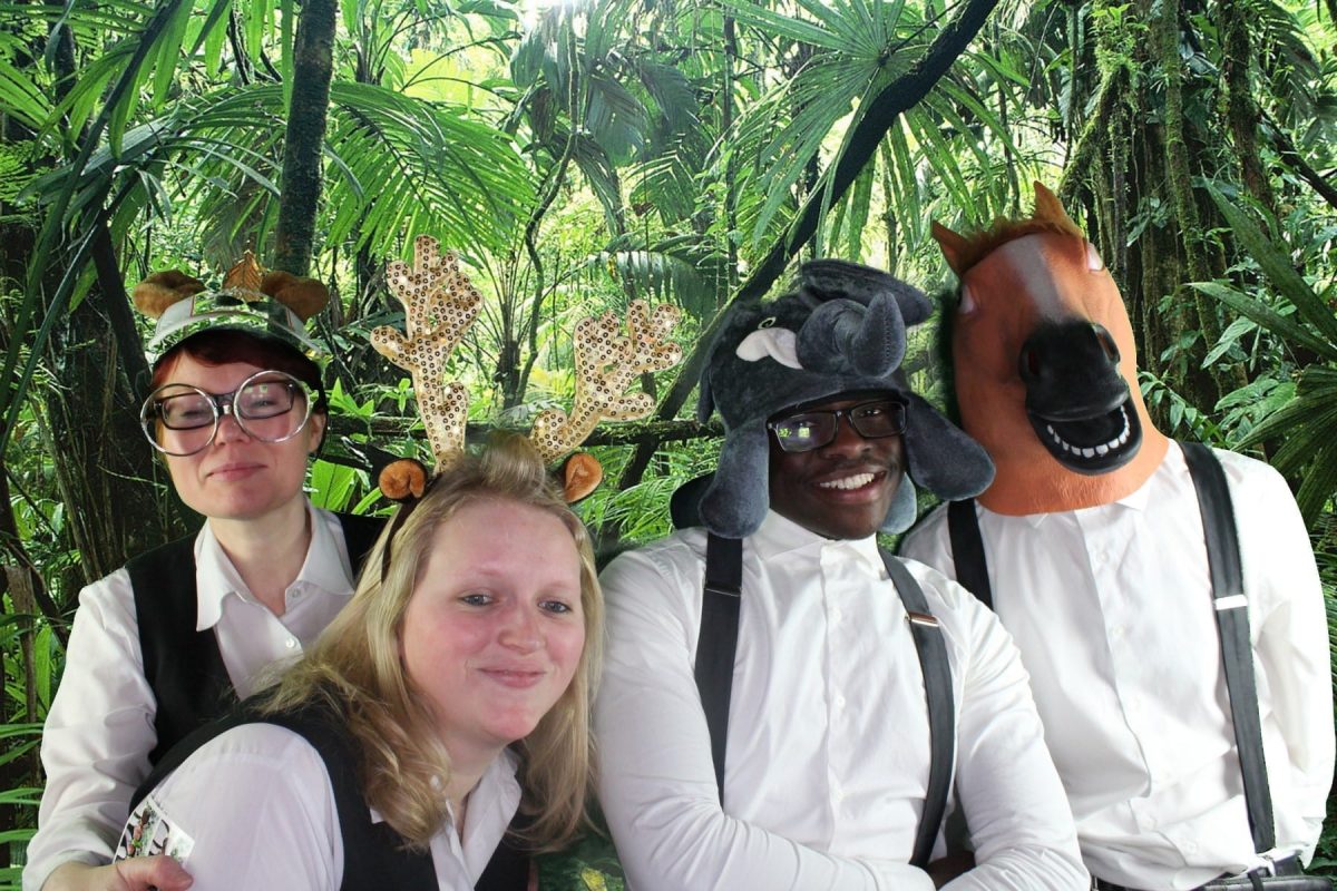 green screen photo booth