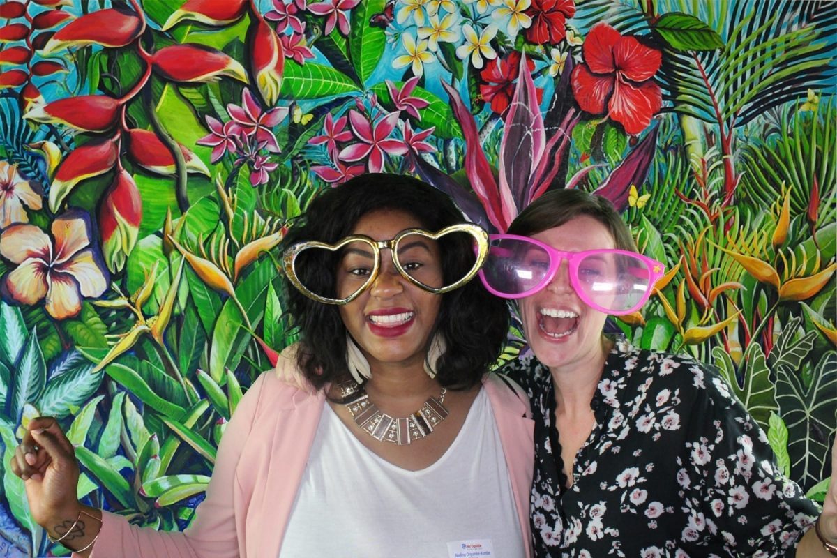 green screen photo booth