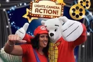 green screen photo booth